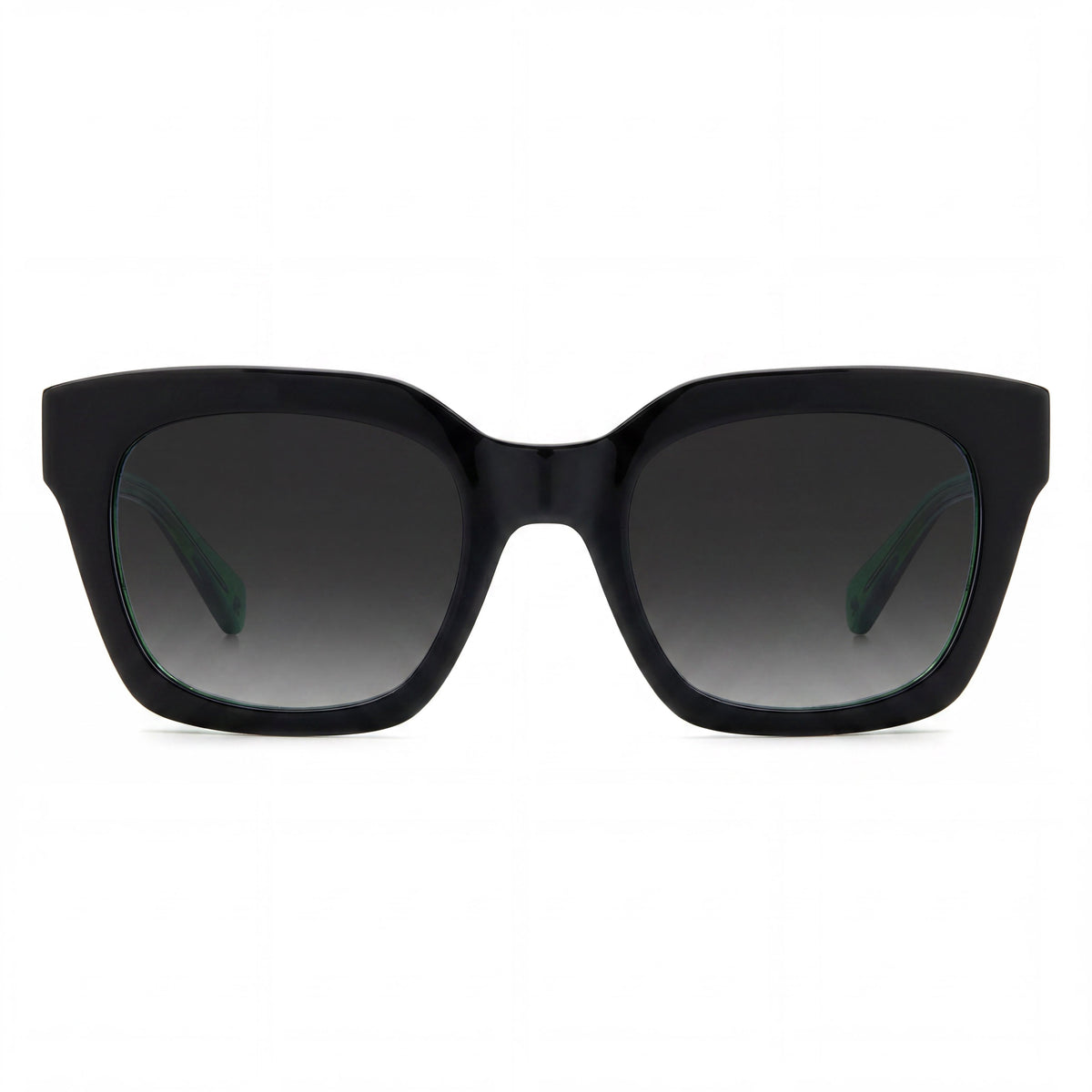Gafas de sol cuadradas para mujer Kate Spade New York negras verde/gris, 50 mm, Photo 2