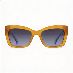 Kate Spade New York Seasonal Rectangle Sunglasses for Women — front view, Acetate frame