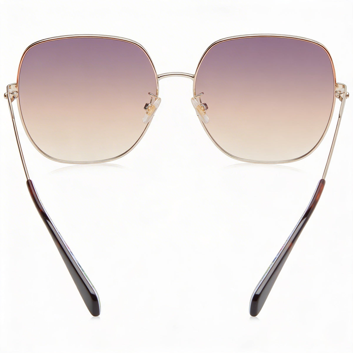 Kate Spade New York Seasonal Red Gold Oval Sunglasses for Women, 59mm, Photo 3