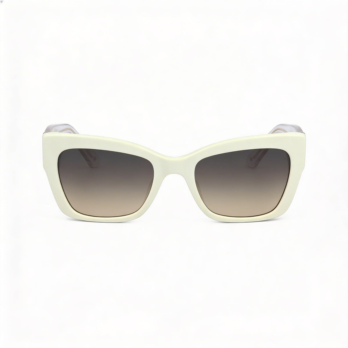 Kate Spade New York White/Brown Rectangle Sunglasses for Women, 53mm, Photo 2