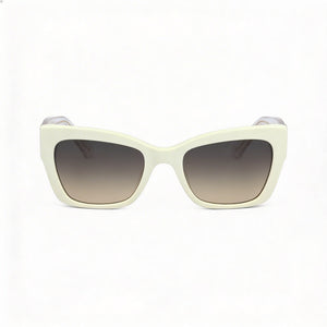 Kate Spade New York Seasonal Rectangle Sunglasses for Women — front view, Acetate frame