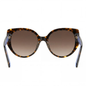 Kate Spade New York SERAPHINA/G/S Cat Eye Sunglasses for Women — interior view, Non-Polarized lens detail