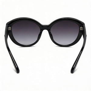 Kate Spade New York Sherrie 0D28 Cateye Sunglasses Women — side view, Black lens