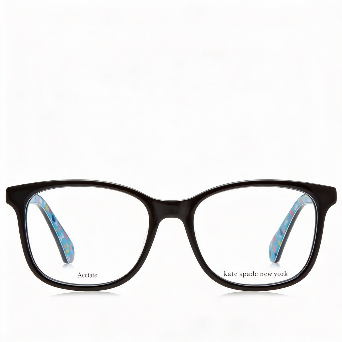 Gafas unisex cuadradas Talynn negras de Kate Spade New York, Photo 2