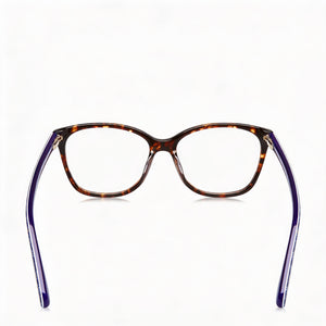 Kate Spade New York Tamalyn Square Eyeglasses Unisex — front view, Plastic