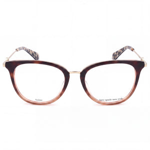Kate Spade New York Valencia/G Cat Eye Eyeglasses for Women — front view, Acetate