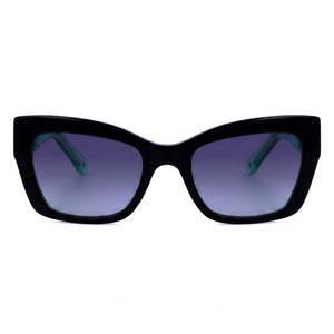 Kate Spade New York Valeria/S Butterfly Sunglasses for Women — front view, Acetate frame