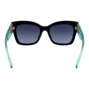 Kate Spade New York Valeria/S Butterfly Sunglasses for Women — interior view, Non-Polarized lens detail