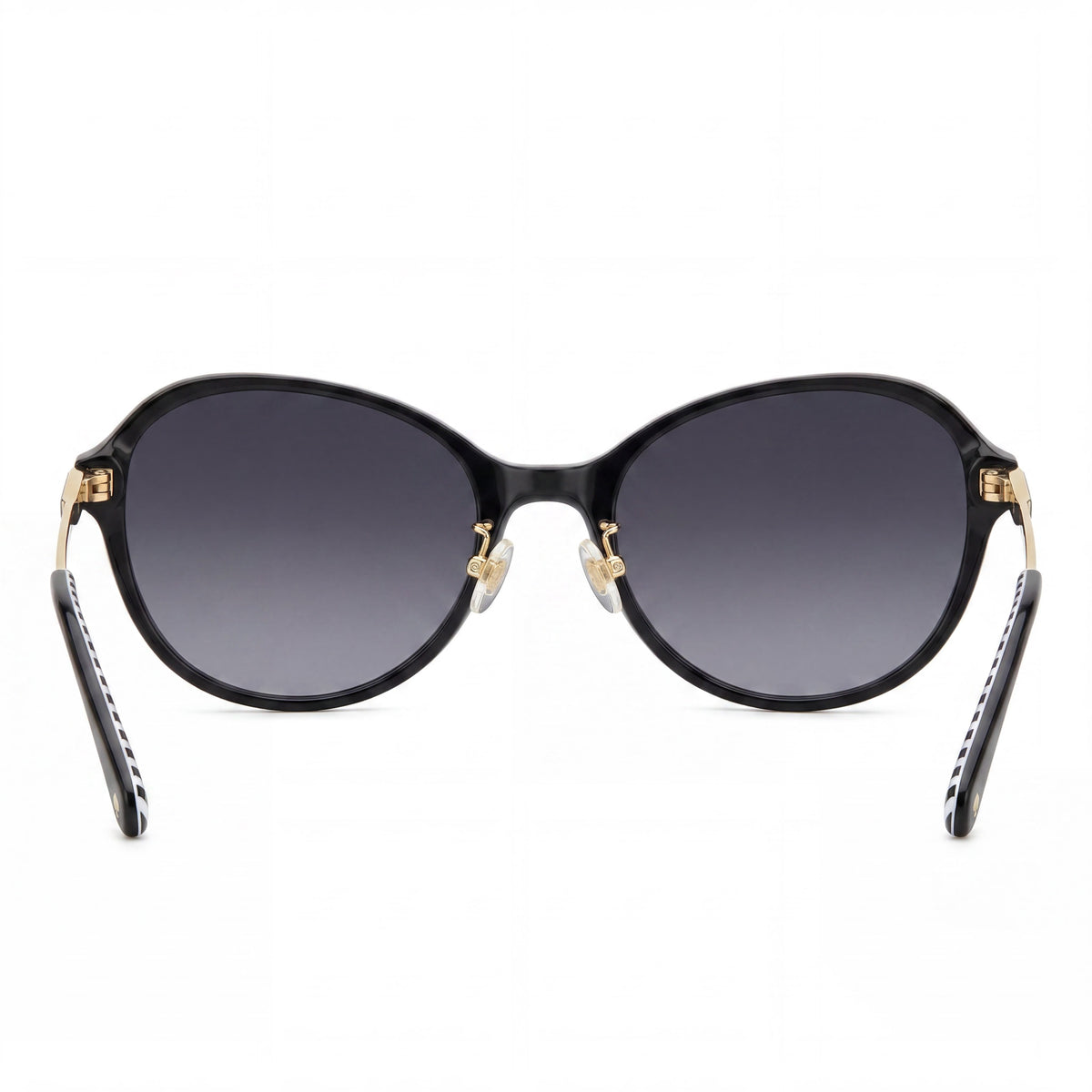 Kate Spade New York Black Oval Sunglasses for Women, 56mm, Photo 3