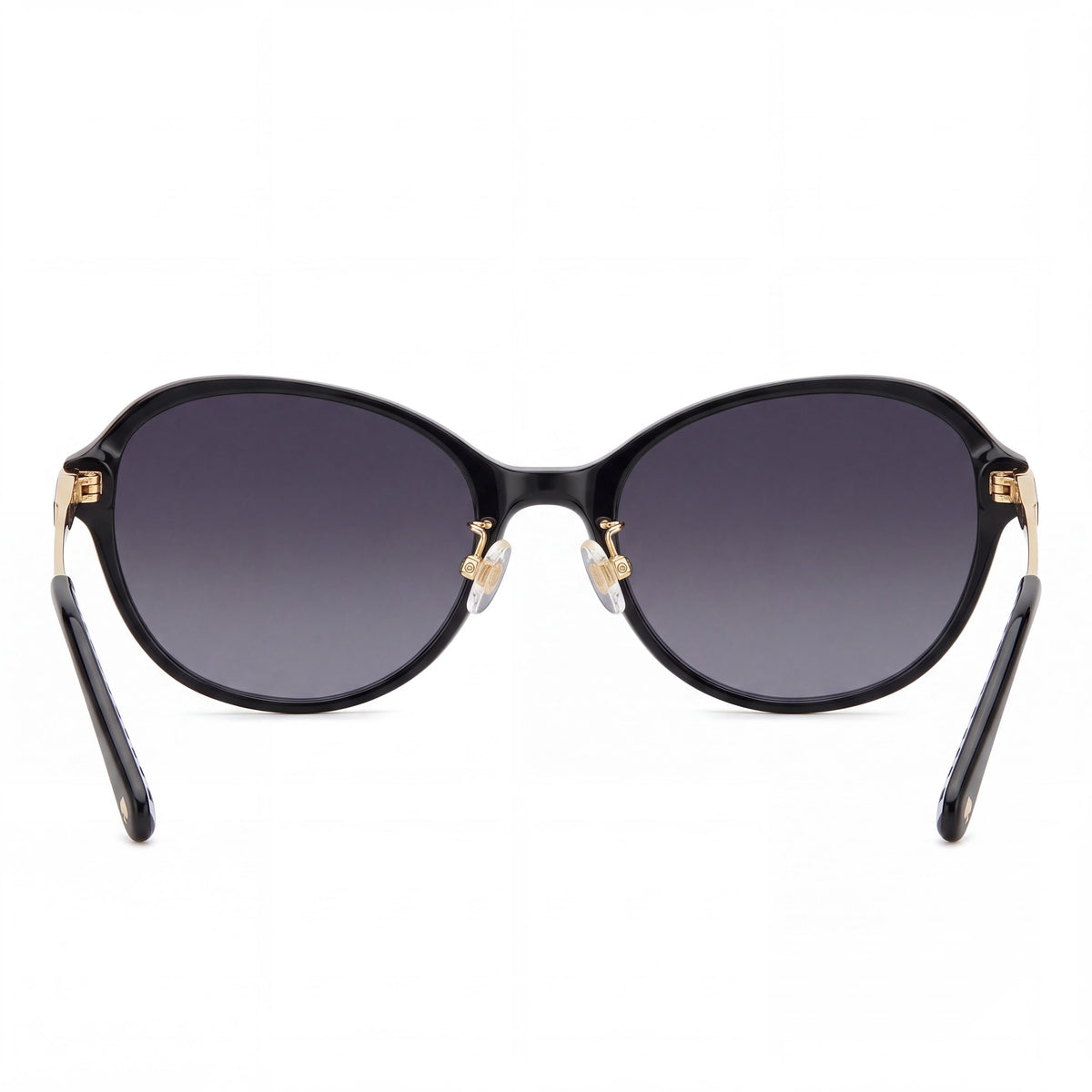 Kate Spade New York Vonnie/F/S Black Oval Sunglasses for Women, 56mm, Photo 3