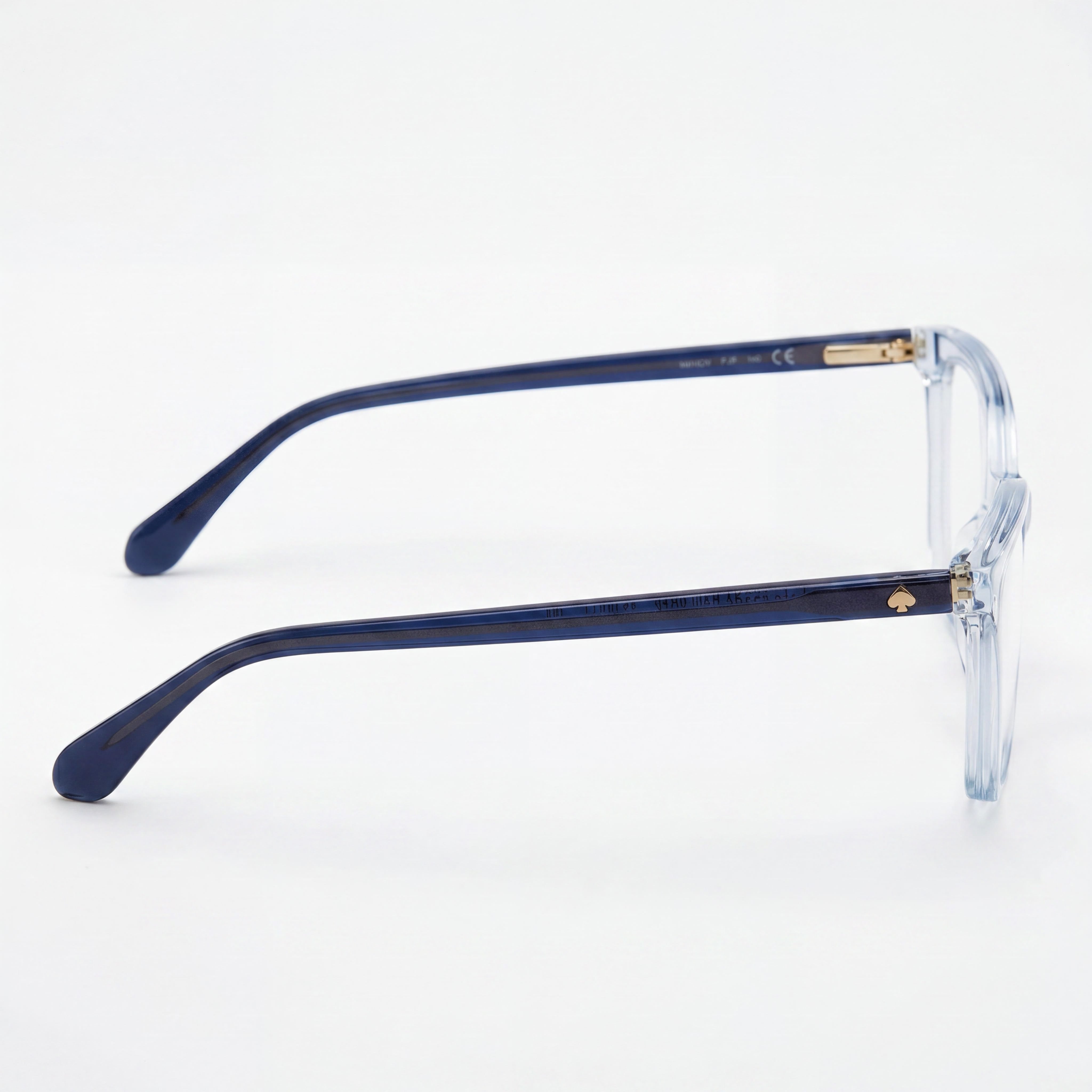 Gafas cuadradas para mujer Kate Spade New York Wanda, azul, 53 mm, Photo 3