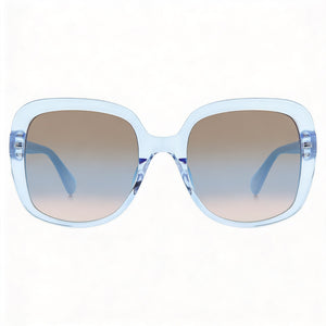 Kate Spade New York Wenona/G/S Square Sunglasses for Women — front view, Plastic frame