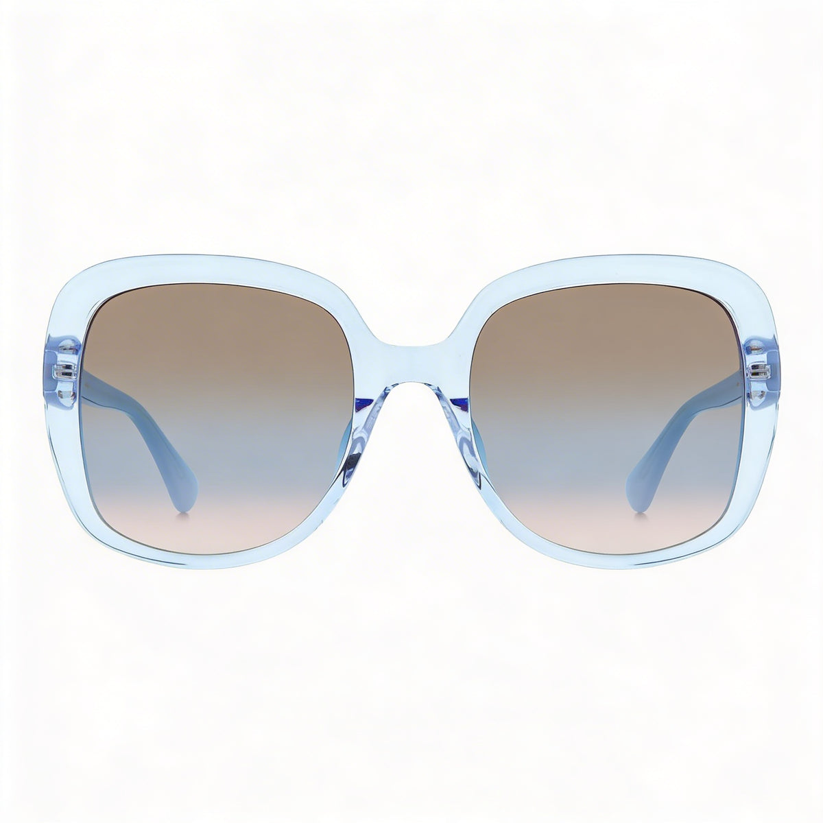 Kate Spade New York Wenona/G/S Blue Square Sunglasses for Women, 56mm, Photo 2