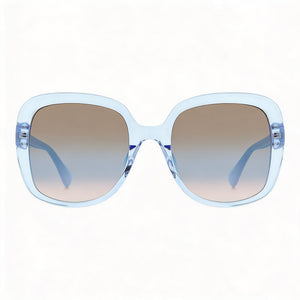 Kate Spade New York Wenona/G/S Square Sunglasses for Women — front view, Plastic frame