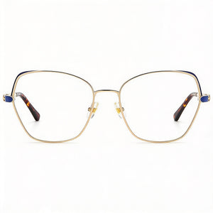 Kate Spade New York Zeena/G Round Eyeglasses for Women — front view, Acetate