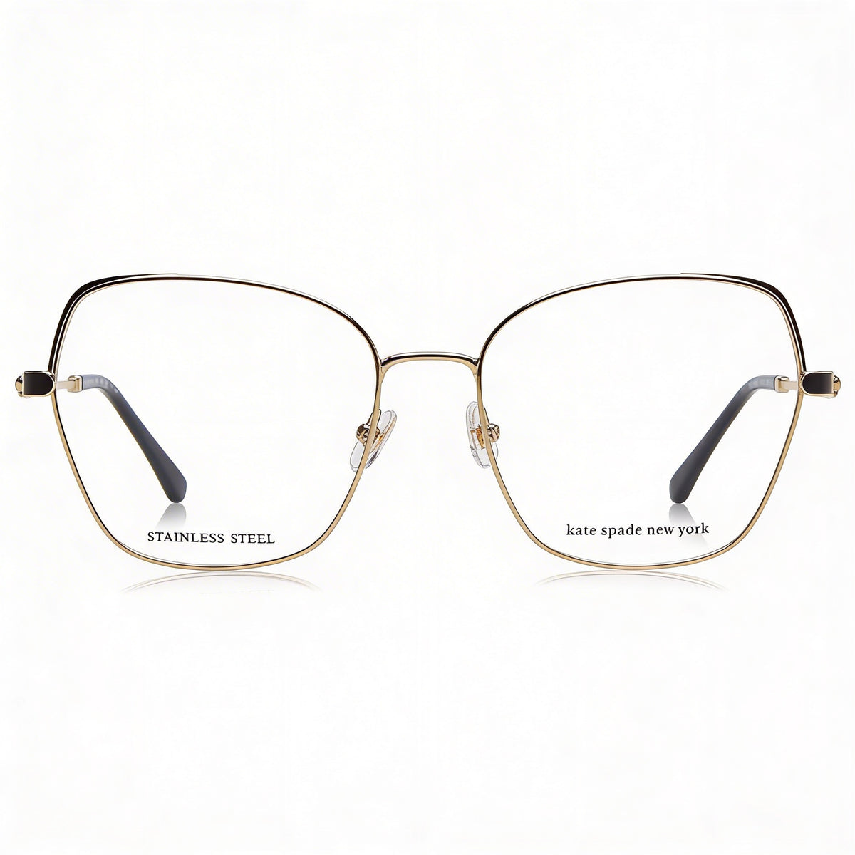 Gafas graduadas para mujer Kate Spade New York Zeena/G color oro y negro, 54mm, Photo 2