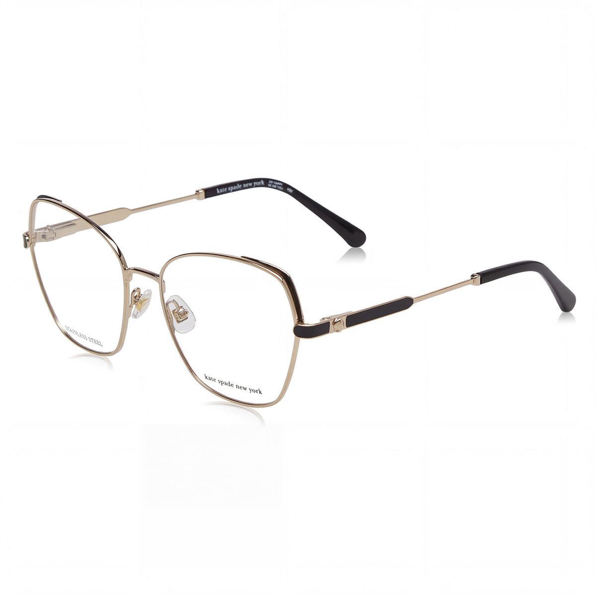 Gafas graduadas para mujer Kate Spade New York Zeena/G color oro y negro, 54mm, Photo 1