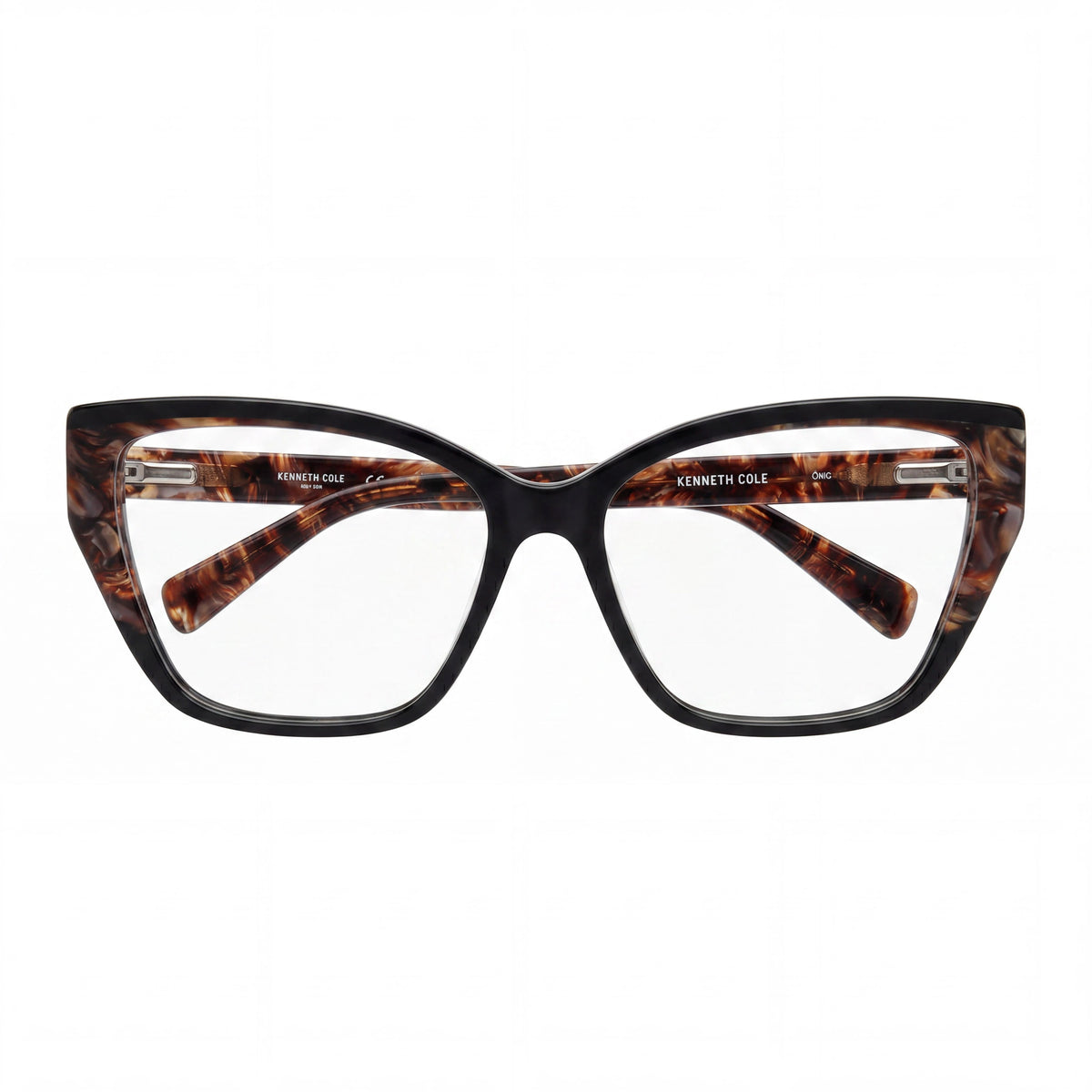 Kenneth Cole Classic Shiny Bordeaux Cat Eye Eyeglasses Unisex, Photo 2
