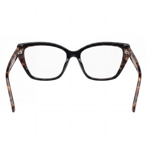 Kenneth Cole Classic Cat Eye Eyeglasses Unisex — interior view, Polycarbonate demo lenses