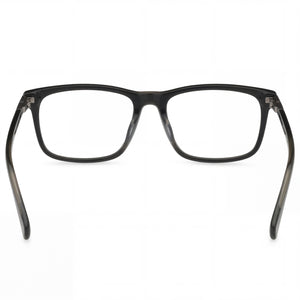 Kenneth Cole Kc0359 Rectangle Eyeglasses Men — side view, Black Plastic temples