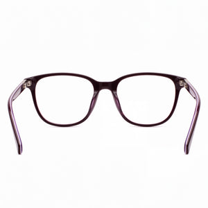 Kenneth Cole Kc0876 Rectangle Eyeglasses for Men — interior view, Polycarbonate demo lenses