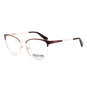Kenneth Cole Kc0877 Red Cat Eye Eyeglasses for Men, Metal frame