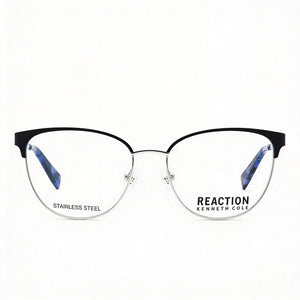Kenneth Cole Kc0877 Oval Eyeglasses for Men — front view, Metal frame