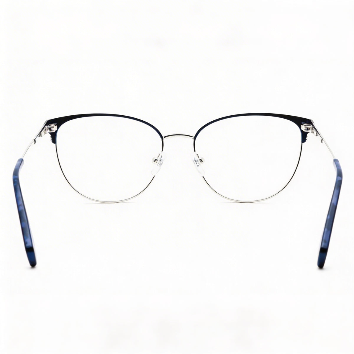 Kenneth Cole Kc0877 Gafas Ovaladas Azul Mate para Hombre, Metal 53mm, Photo 3
