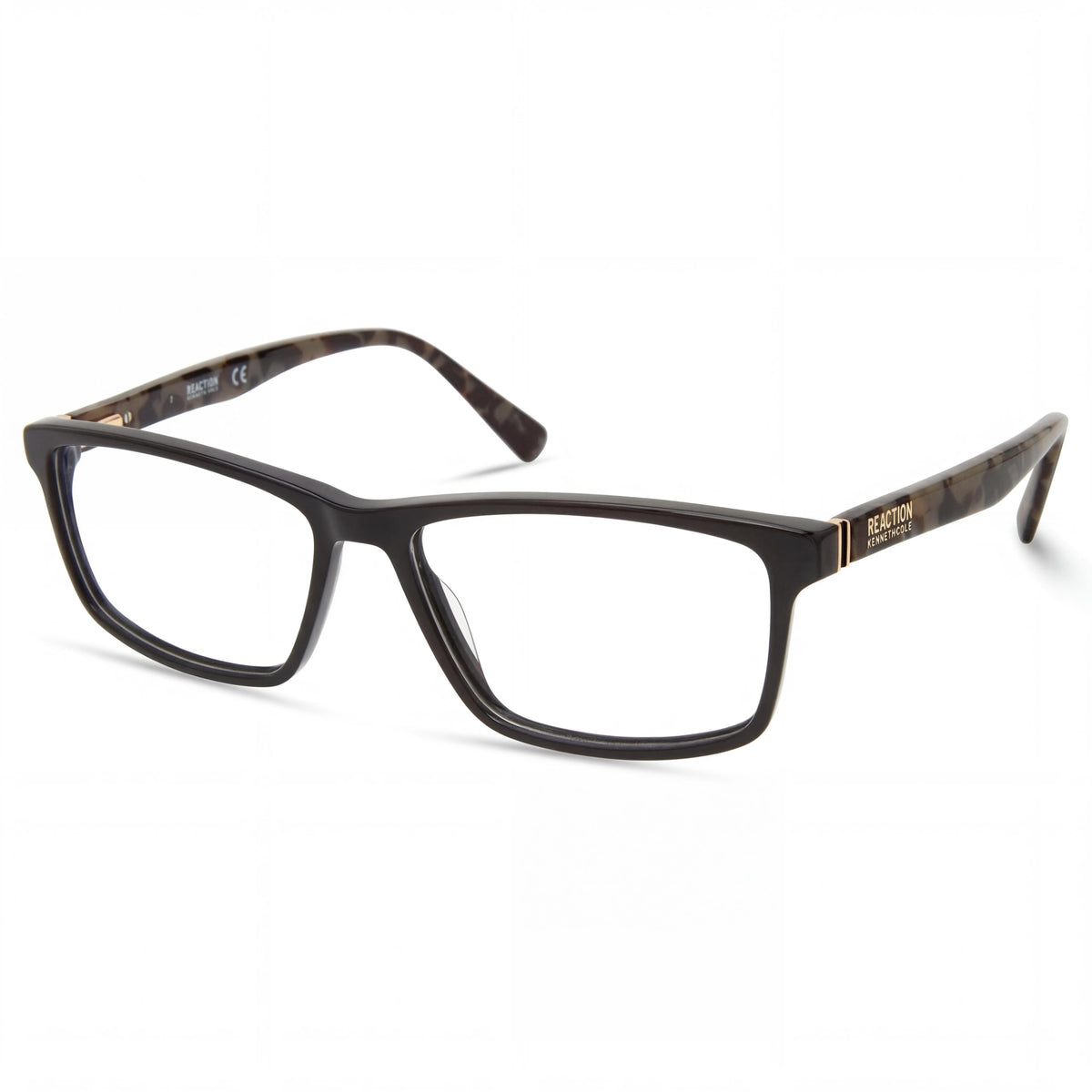 Gafas Kenneth Cole Kc0886 Negras Rectangulares para Hombre, Plástico 55mm, Photo 1