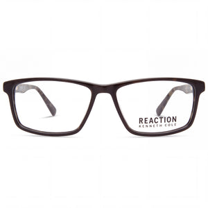 Kenneth Cole Kc0886 Rectangle Eyeglasses for Men — front view, Plastic