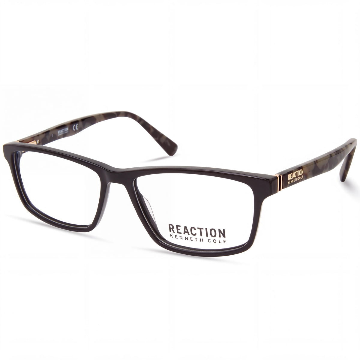 Gafas rectangulares Kenneth Cole Kc0886 Havana para hombre, 55 mm, Photo 1