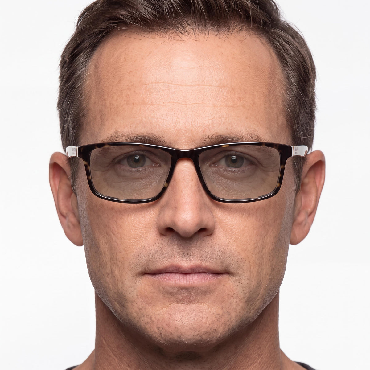 Gafas rectangulares Kenneth Cole Kc0886 Havana para hombre, 55 mm, Photo 4