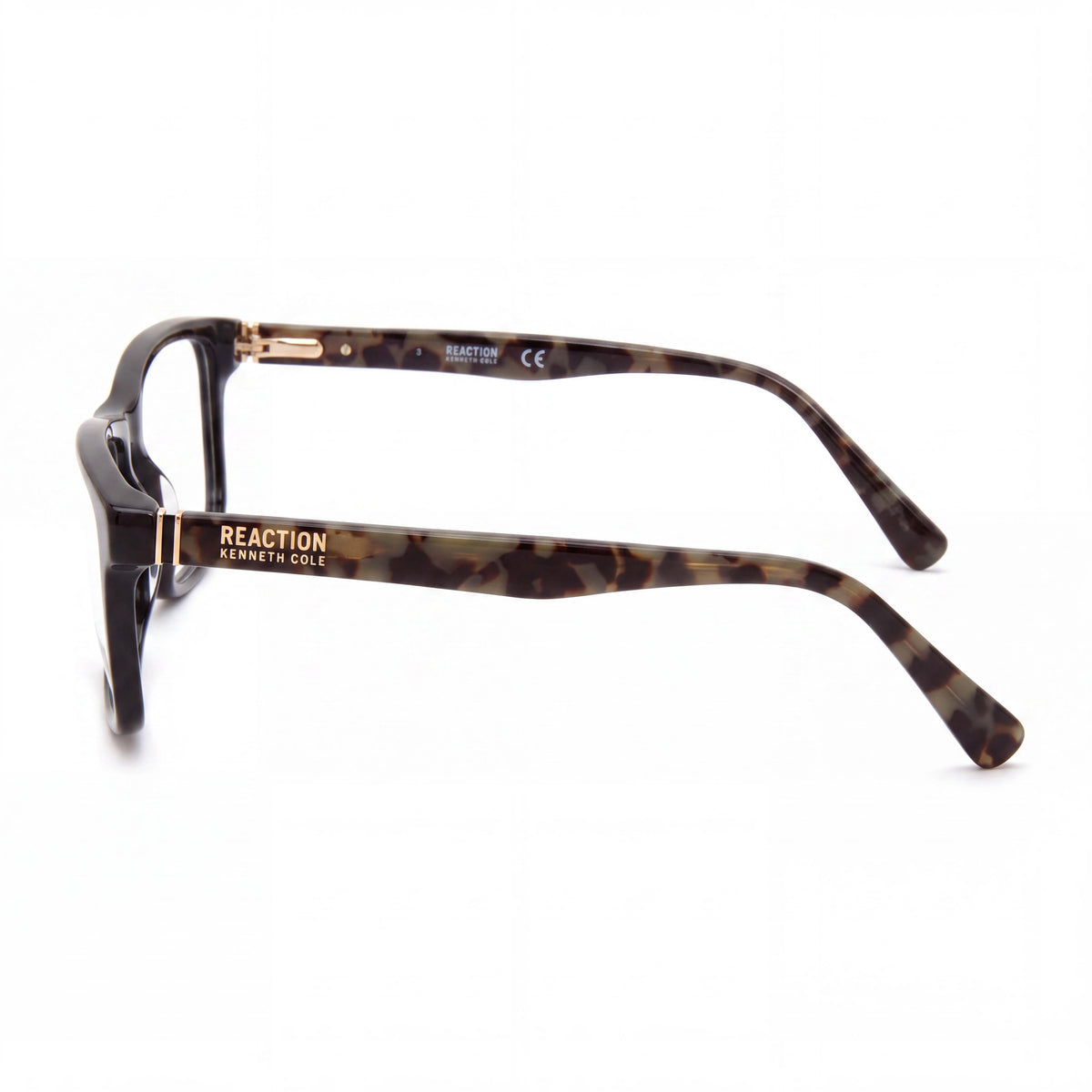Gafas rectangulares Kenneth Cole Kc0886 Havana para hombre, 55 mm, Photo 3