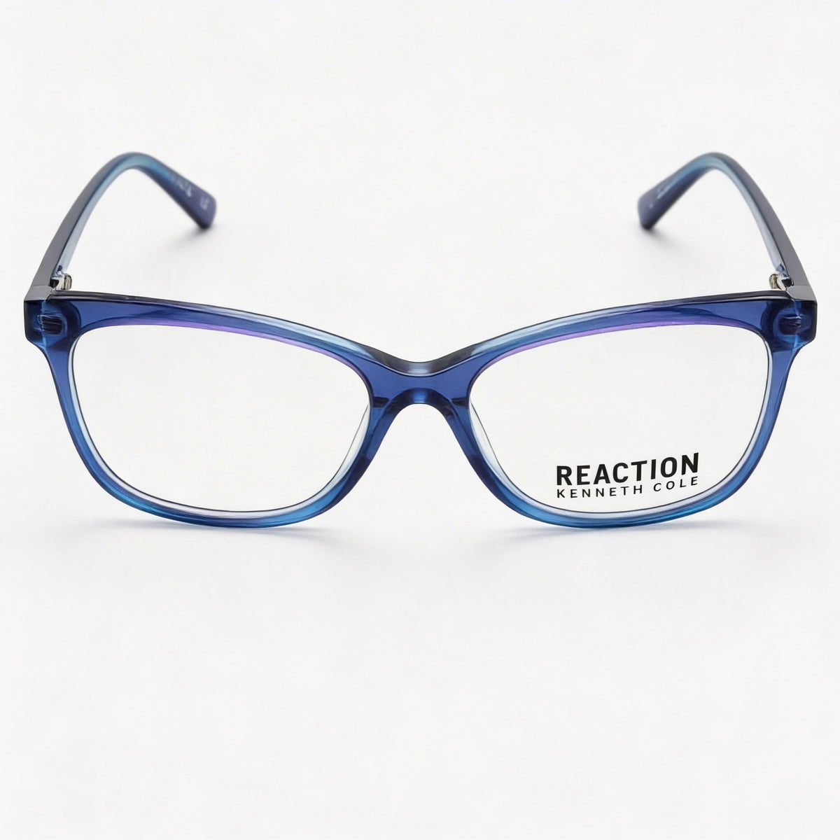 Kenneth Cole Kc0897 Blue Square Eyeglasses for Men, Plastic 55mm, Photo 2