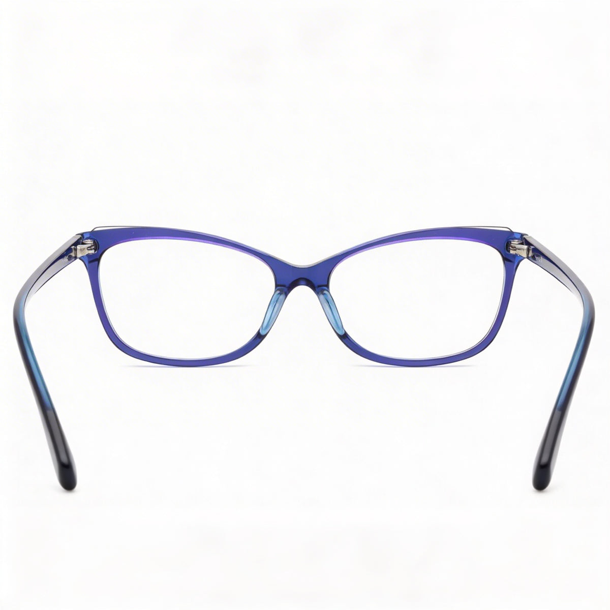 Kenneth Cole Kc0897 Blue Square Eyeglasses for Men, Plastic 55mm, Photo 3