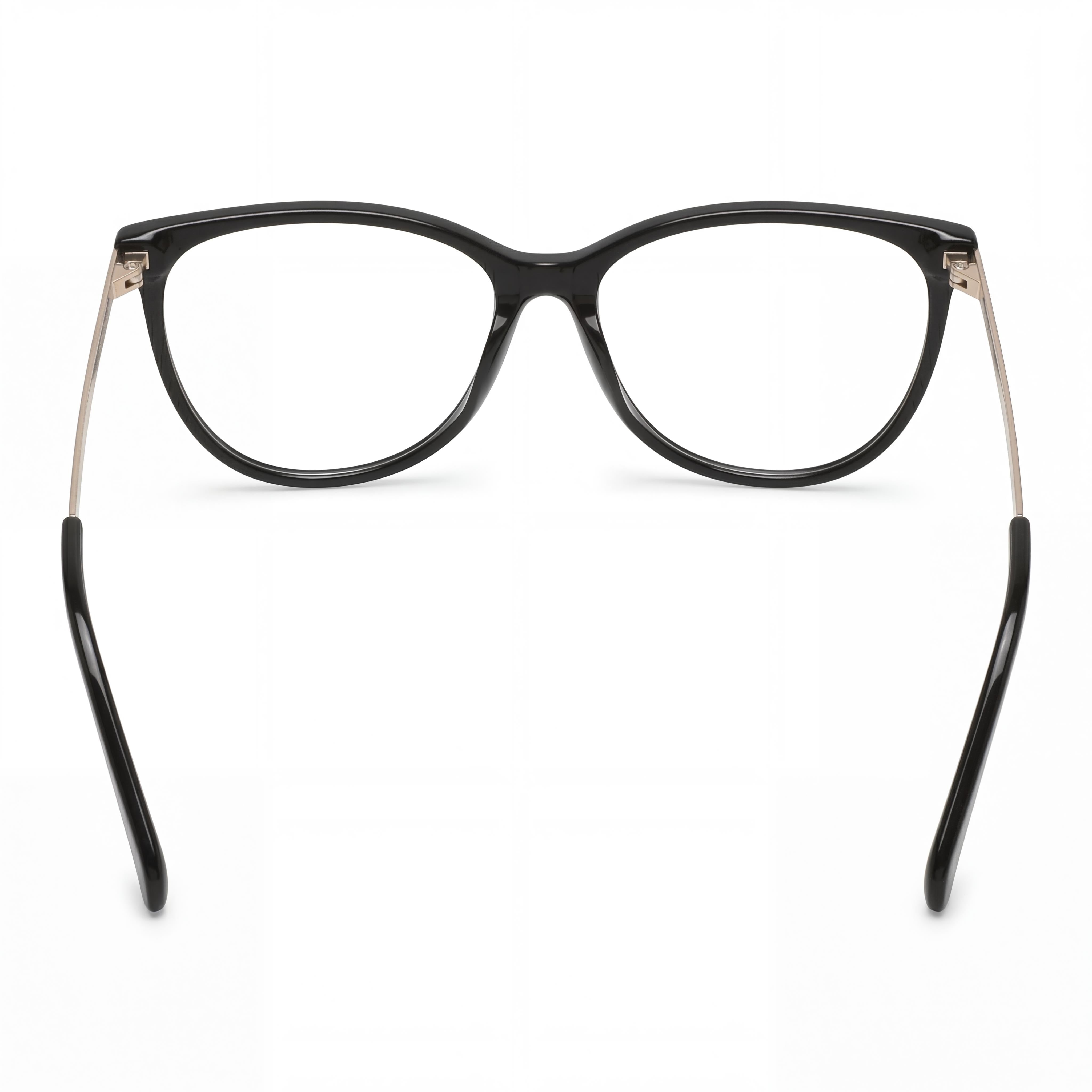Gafas Kenneth Cole KC0955 ojo de gato en negro brillante para hombre, 53mm, Photo 3