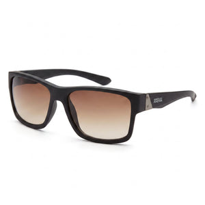 Kenneth Cole Kc1249 Brown Shield Sunglasses for Men, Brown lens