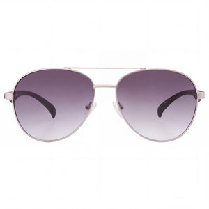 Kenneth Cole Kc1318 Aviator Sunglasses for Women — front view, Metal frame