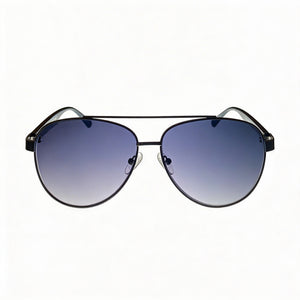 Kenneth Cole KC1394 Pilot Sunglasses for Men — front view, Metal frame