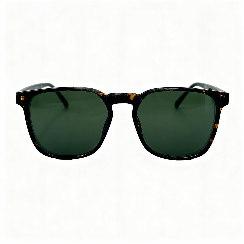 Kenneth Cole KC1414 52N Round Sunglasses for Men — front view, Plastic frame
