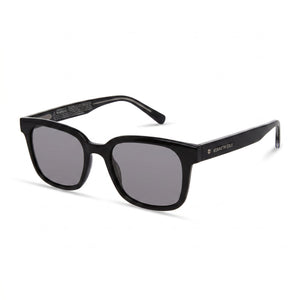 Kenneth Cole Kc5101a Black Rectangle Sunglasses for Women, Smoke lens