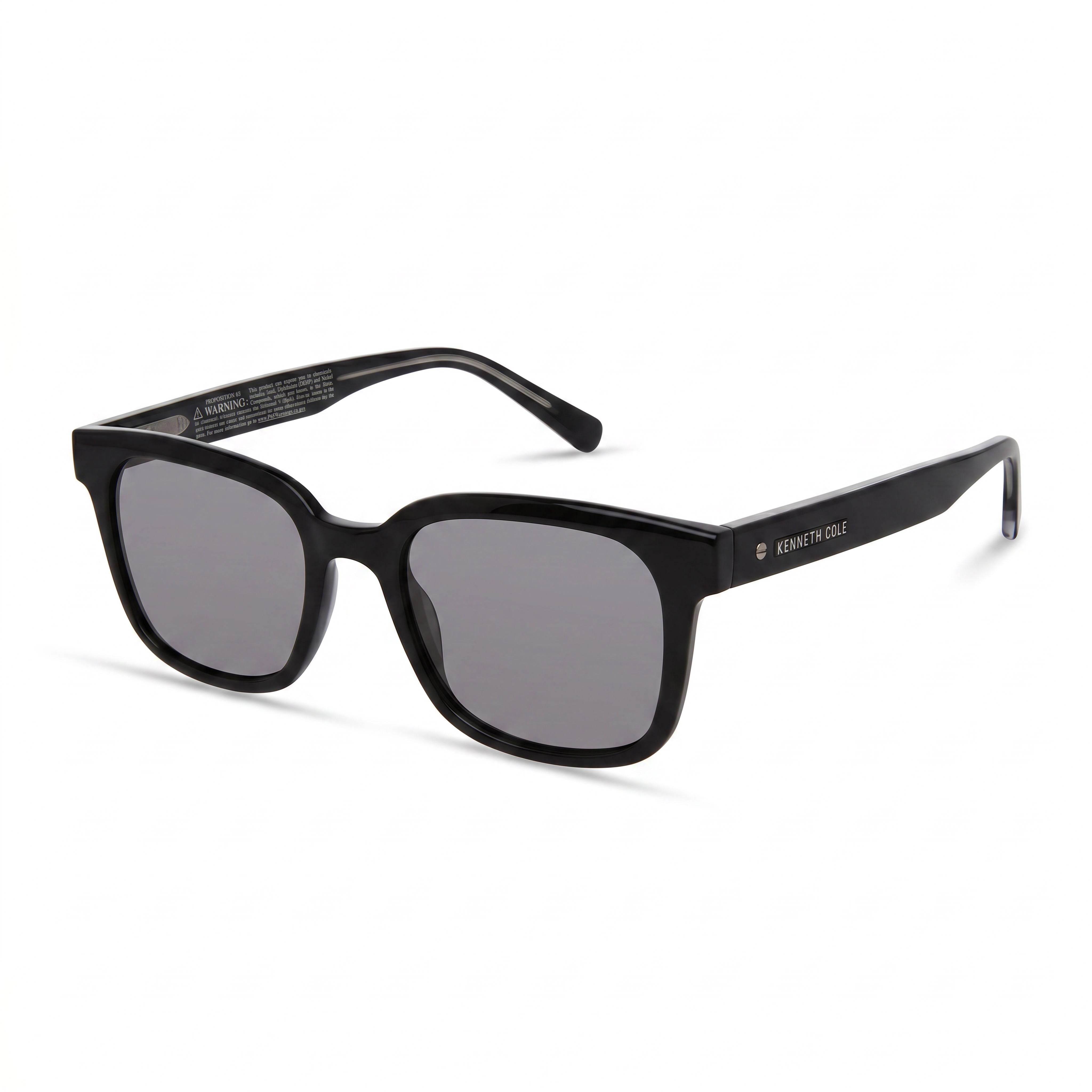 Kenneth Cole Kc5101a Gafas de Sol Rectangulares Negras para Mujer, 51mm, Photo 1