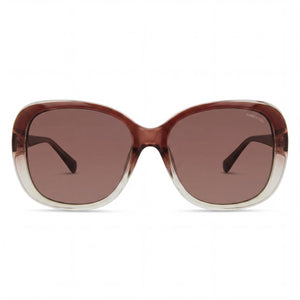 Kenneth Cole KC5745F Butterfly Sunglasses for Women — front view, Plastic frame