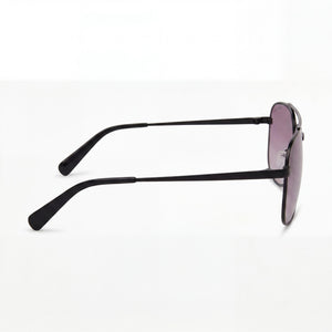 Kenneth Cole Kc5901b Rectangle Sunglasses Women — side view, Non-Polarized Gradient Smoke lens