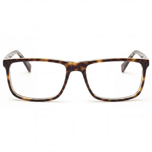 Kenneth Cole REACTION Kc0803 Rectangle Eyeglasses for Men — front view, Plastic