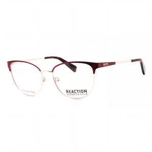 Kenneth Cole REACTION Kc0877 Red Oval Eyeglasses for Men, Metal frame