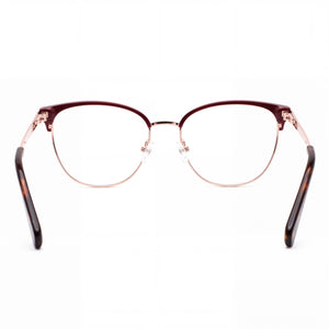 Kenneth Cole REACTION Kc0877 Oval Eyeglasses for Men — interior view, Polycarbonate demo lenses