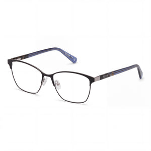 Kenneth Cole Rn50028 Black Rectangle Eyeglasses for Women, Metal frame