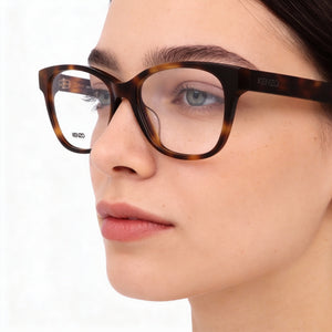 Kenzo KZ50011I Havana Eyeglasses Women — lifestyle wear, office and reading