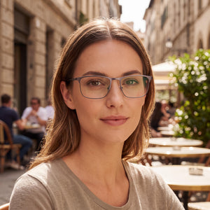 Lacoste 40109 Silver Eyeglasses Unisex — lifestyle wear, library reading and research hours